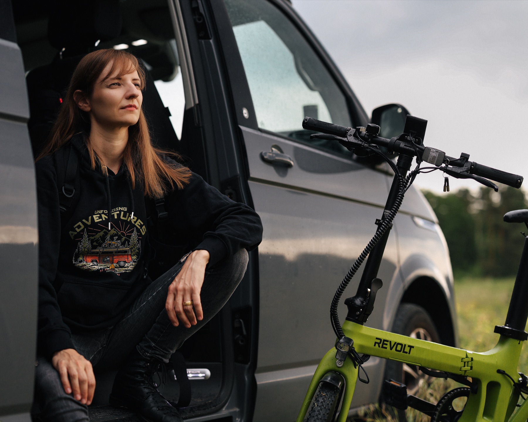 Revolt Bikes Outdoor-Produktion