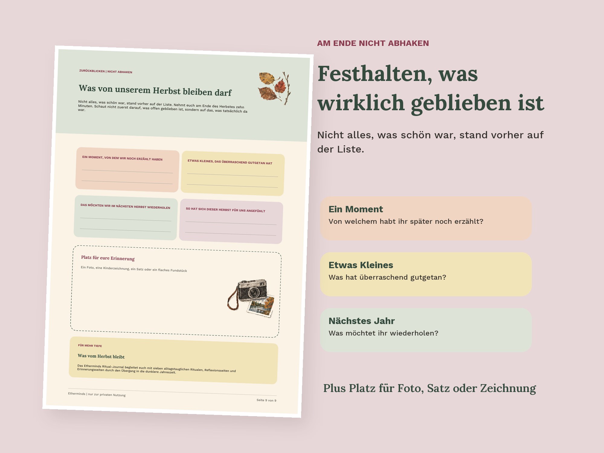 Unser Herbst in sieben Momenten – Herbst Bucket List für Familien – Bild 8
